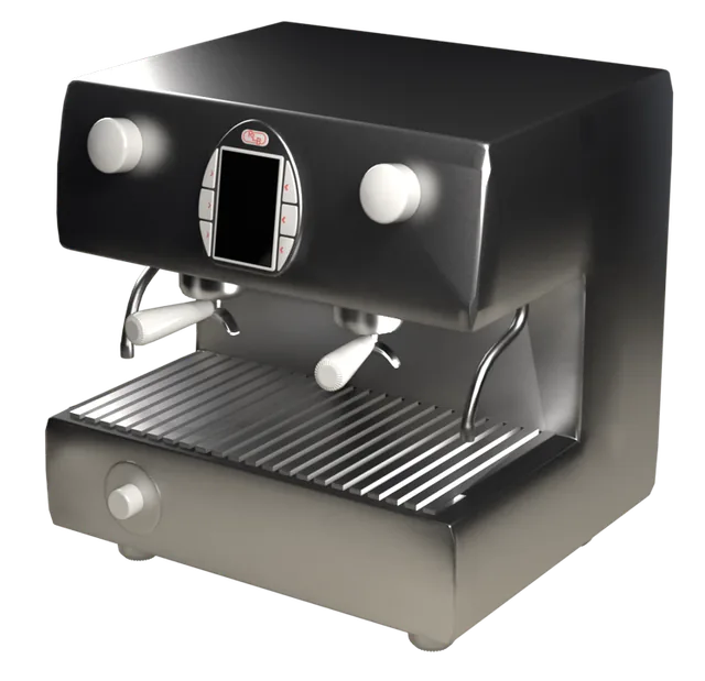 Cybercoffee machine — rotating render