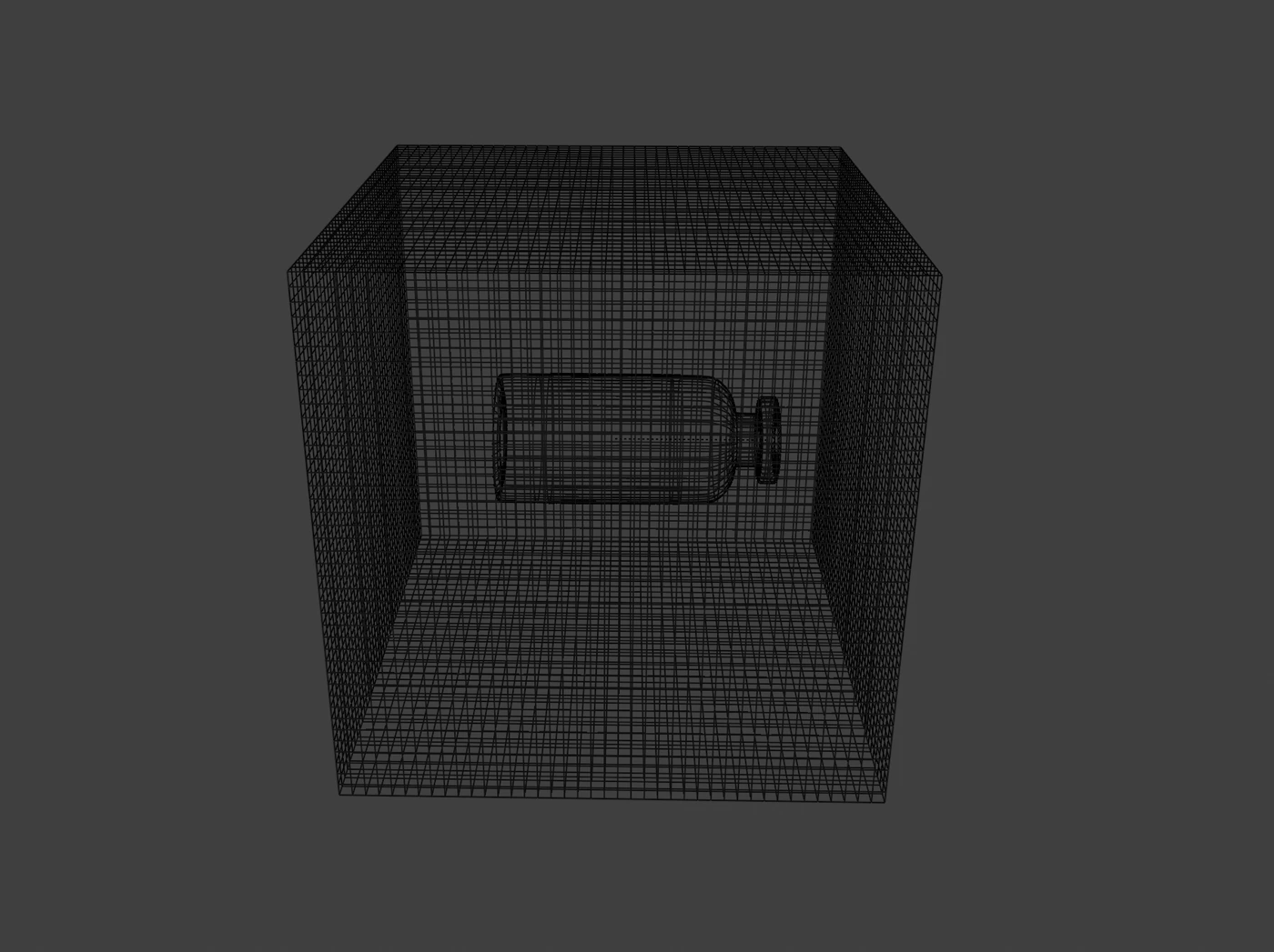 Topology — vacuum bag wireframe