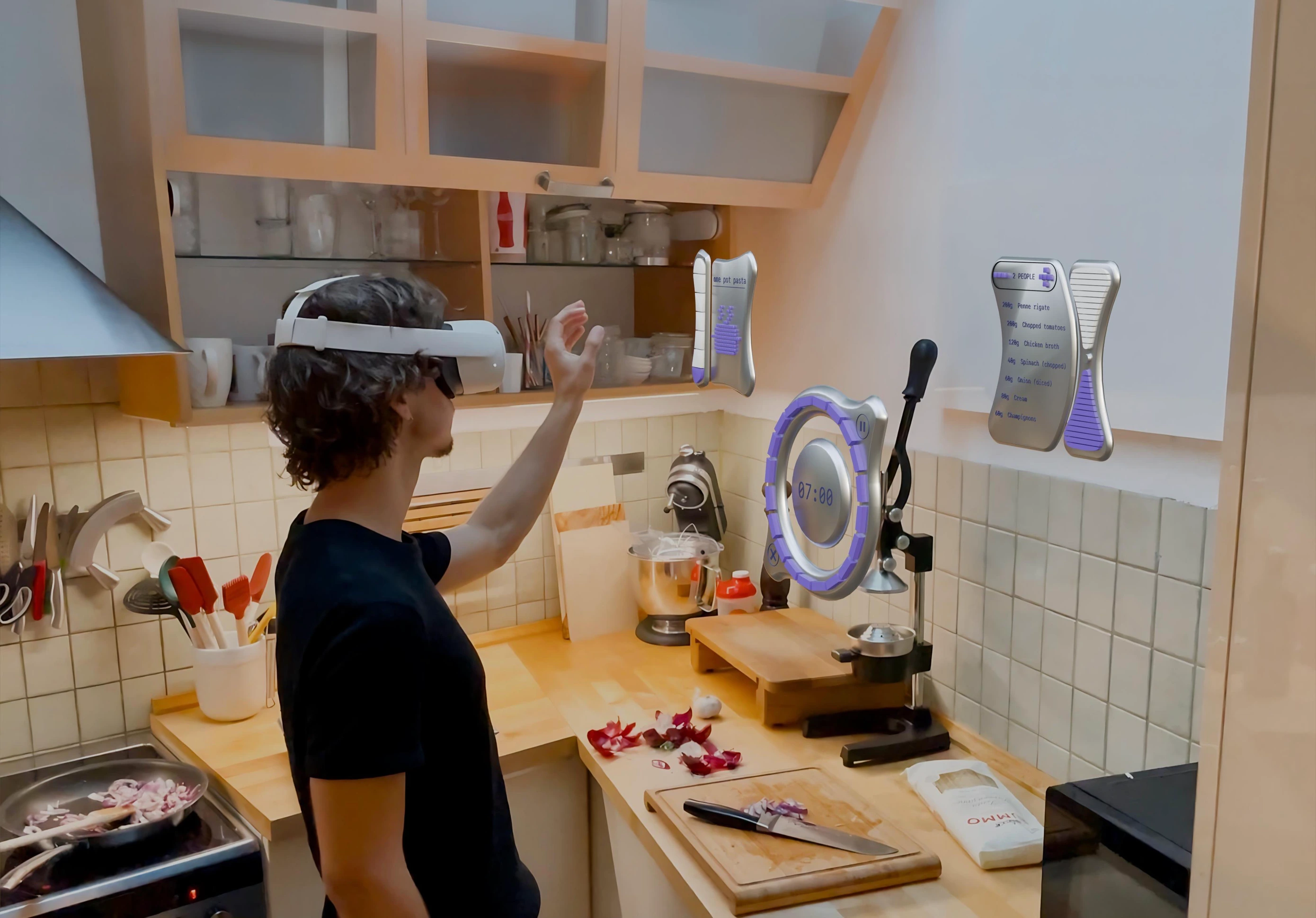 Virtual Cooking hero